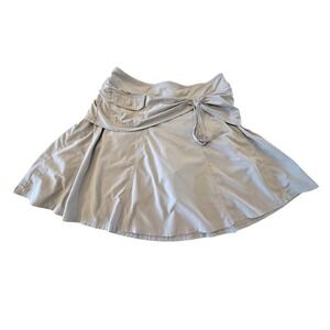 Athleta Gray Active Skort with Cargo Pocket and Built-in Liner Womens Size 6